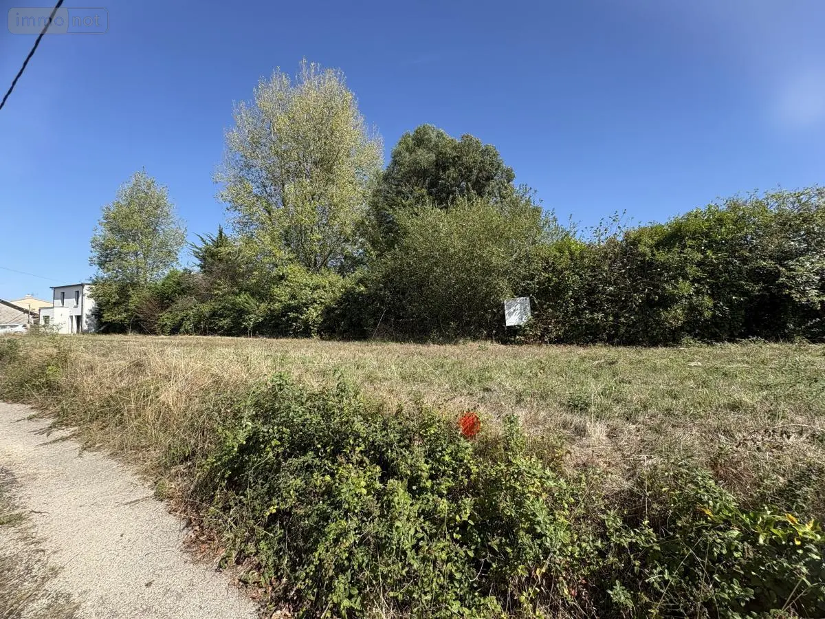 Terrain a batir a vendre Bouguenais 44340 Loire-Atlantique 44 95000 euros 44039-1818 001