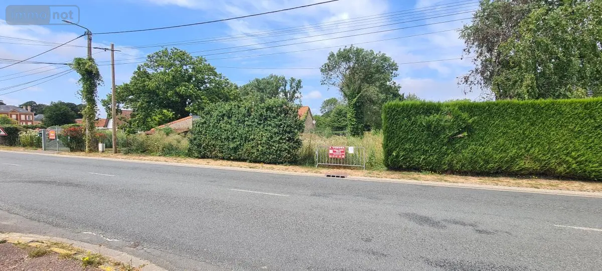 Terrain a batir a vendre Wailly-Beaucamp 62170 Pas-de-Calais 62 89750 euros 62071-501 001