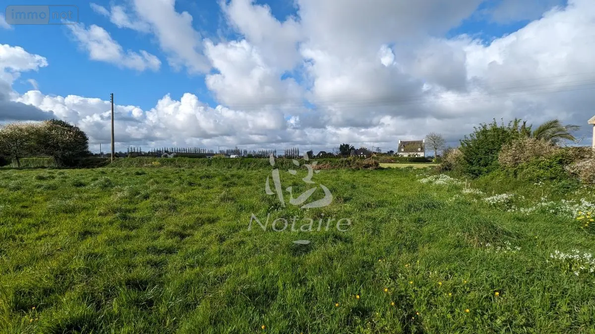 Terrain a batir a vendre Plounévez-Lochrist 29430 Finistère 29 78168 euros 29094-896 001