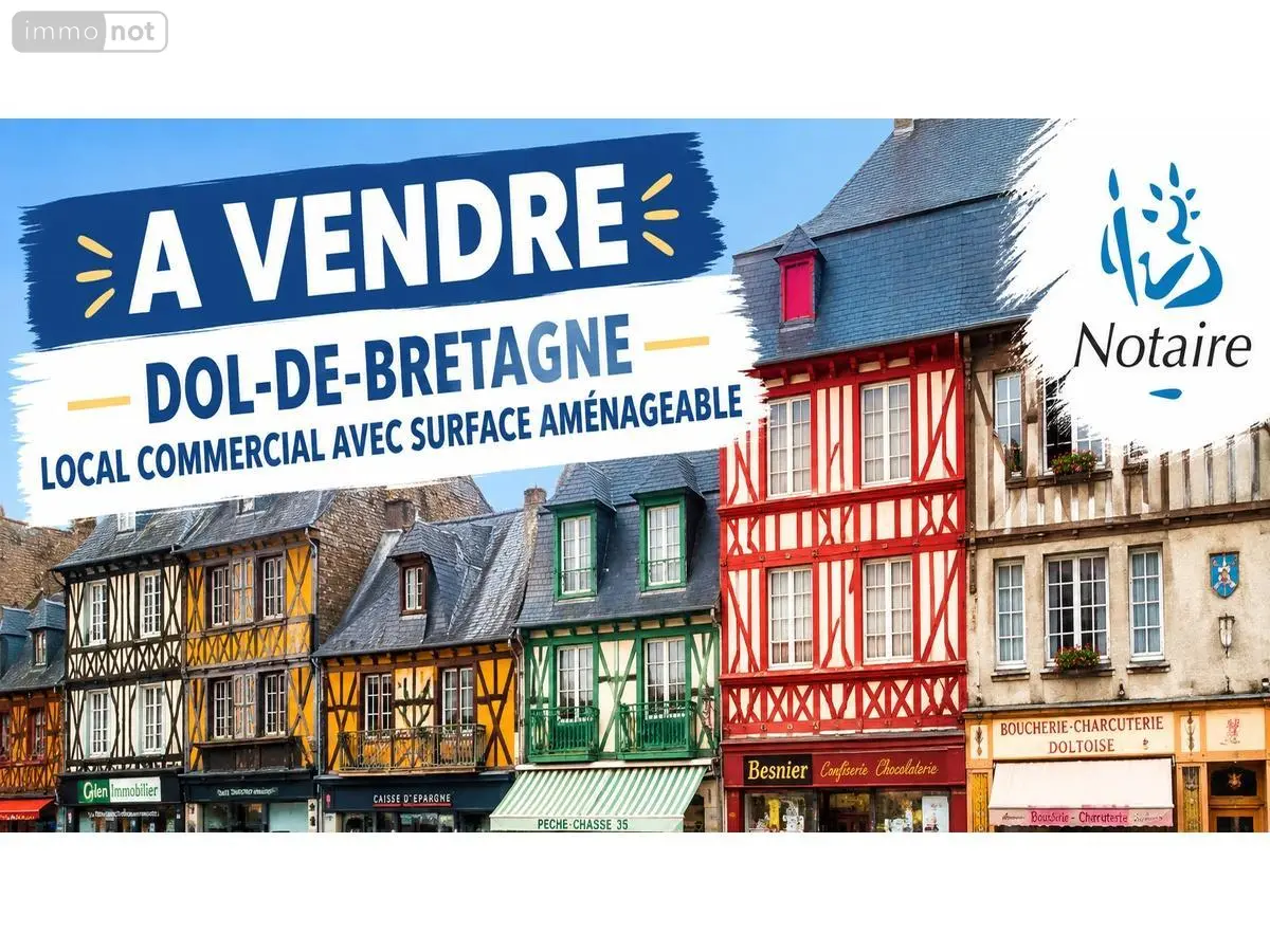 Immeuble de rapport a vendre Dol-de-Bretagne 35120 Ille-et-Vilaine 35 91 m2 367400 euros 35130-3859 001