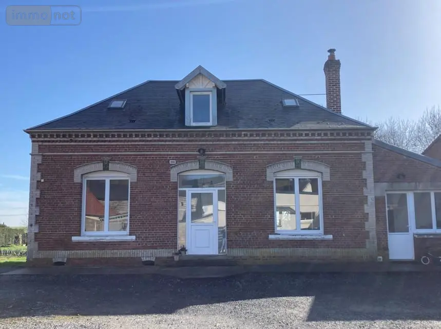 Maison a vendre Acheux-en-Amiénois 80560 Somme 80 126 m2 5 pièces 240000 euros 80071-540 001