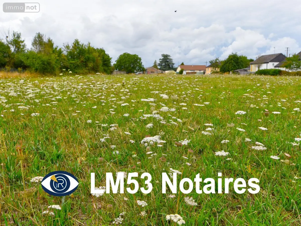 Terrain a batir a vendre Bierné-les-Villages 53290 Mayenne 53 37500 euros 53004-1234 001