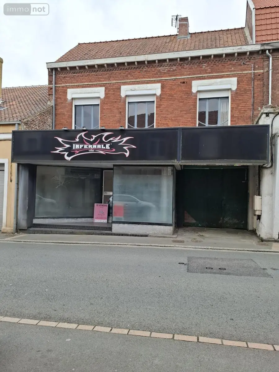 Fonds et murs commerciaux a vendre Auchel 62260 Pas-de-Calais 62 107 m2 6 pièces 102060 euros 62050-1727 001