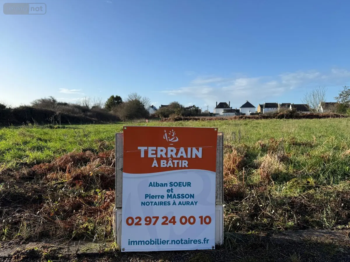 Terrain a batir a vendre Étel 56410 Morbihan 56 248500 euros 56024-751 001