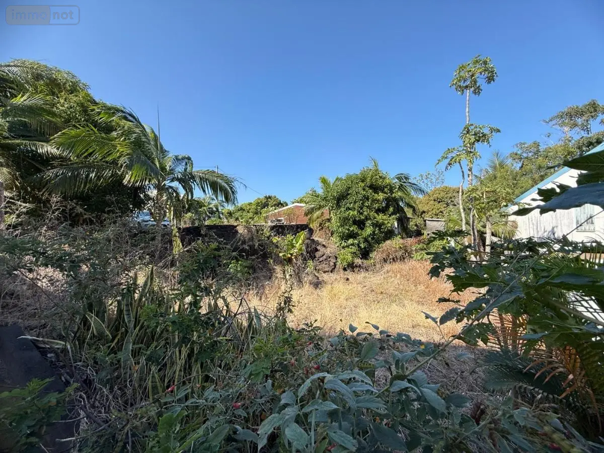 Terrain a batir a vendre Saint-Joseph 97480 La Réunion 974 110775 euros 97410-720 001