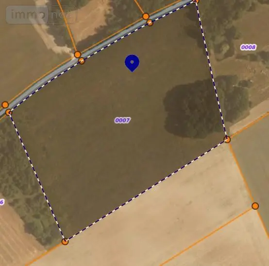 Terrains de loisirs bois etangs a vendre Sainte-Catherine-de-Fierbois 37800 Indre-et-Loire 37 28600 euros 37060-2393 001