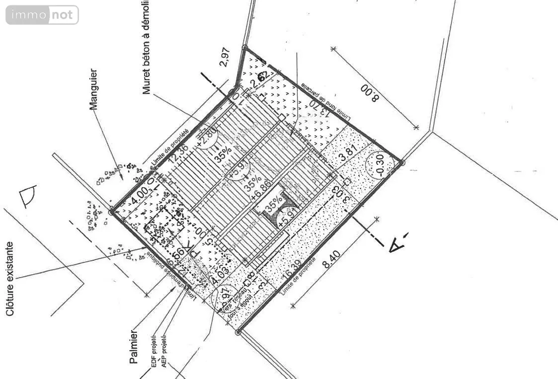 Terrain a batir a vendre Saint-Paul 97460 La Réunion 974 154000 euros 97409-363 001