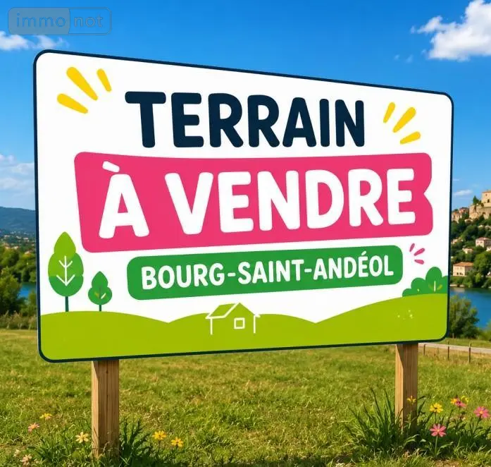 Terrain a batir a vendre Bourg-Saint-Andéol 07700 Ardèche 07 49900 euros 26060-831 001
