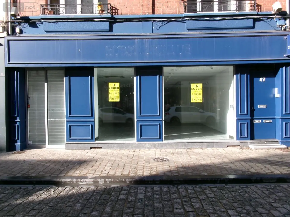 Location fonds et murs commerciaux Béthune 62400 Pas-de-Calais 62 196 m2 3700 euros 62023-L1412 001