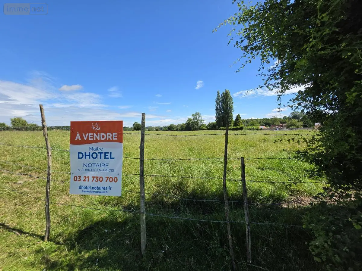 Terrain a batir a vendre Ligny-Saint-Flochel 62127 Pas-de-Calais 62 50567 euros 62114-827 001