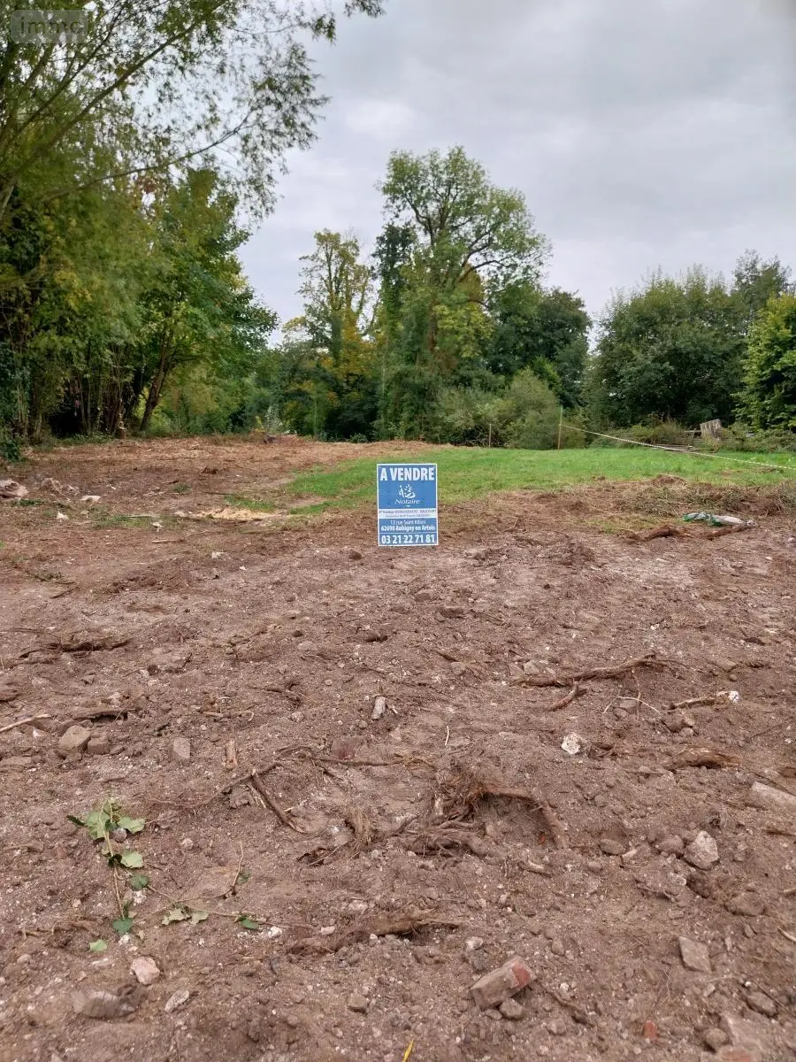 Terrain a batir a vendre Agnez-lès-Duisans 62161 Pas-de-Calais 62 125000 euros 62113-1199 001