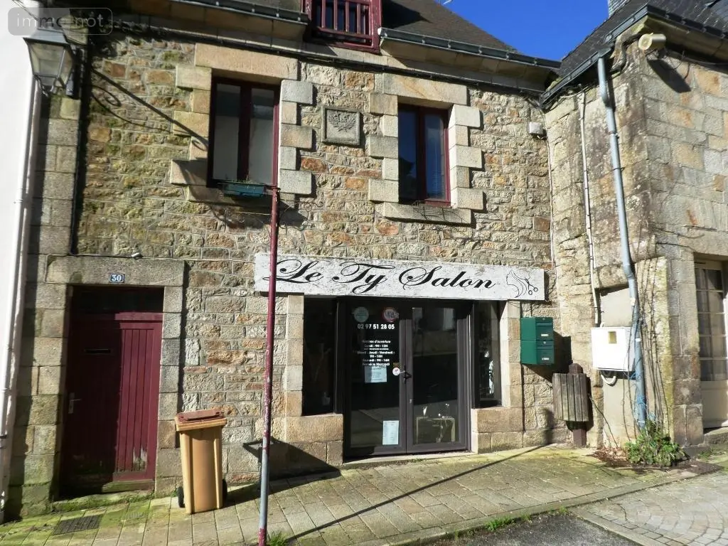 Fonds et murs commerciaux a vendre Guémené-sur-Scorff 56160 Morbihan 56 50 m2 1 pièce 44770 euros 56075-2485 001