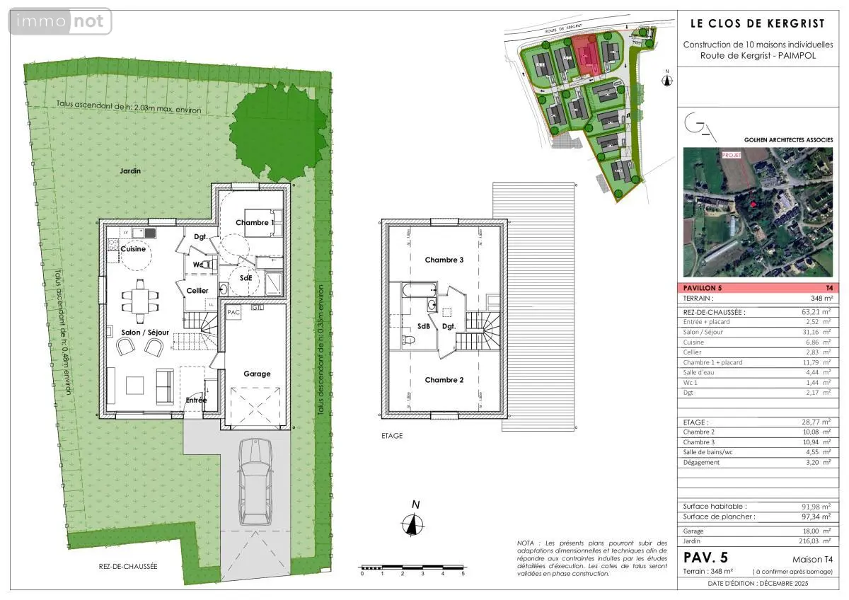 Maison a vendre Paimpol 22500 Côtes-d'Armor 22 85 m2 365000 euros 22023-3491 001