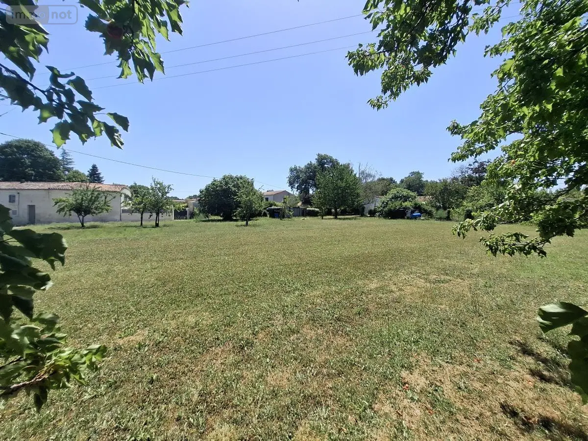 Terrain a batir a vendre Chermignac 17460 Charente-Maritime 17 91845 euros 17111-739 001