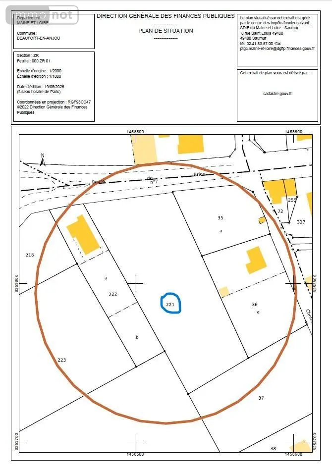 Terrains de loisirs bois etangs a vendre Beaufort-en-Anjou 49250 Maine-et-Loire 49 10240 euros 49037-1183 001