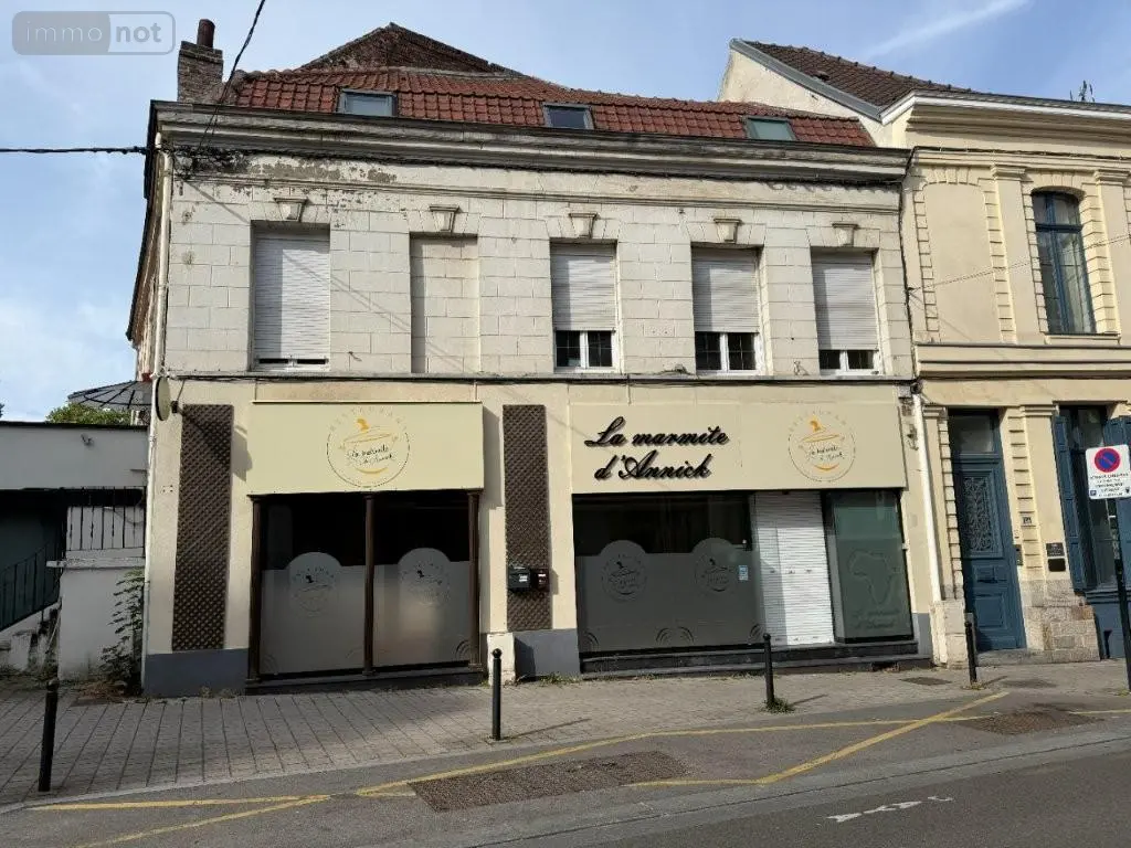 Fonds et murs commerciaux a vendre Valenciennes 59300 Nord 59 214 m2 290800 euros 59157-2543 001