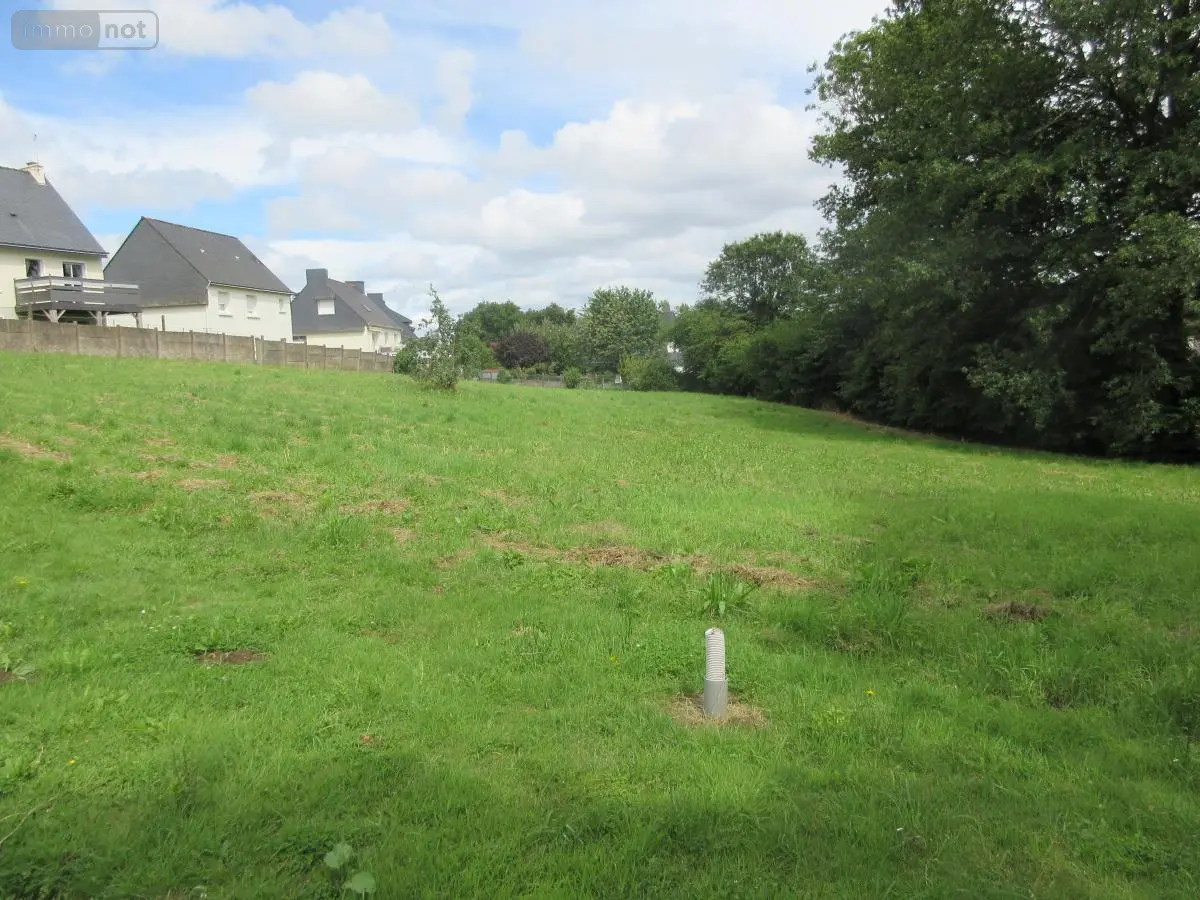 Terrain a batir a vendre Moréac 56500 Morbihan 56 105040 euros 56077-835 001