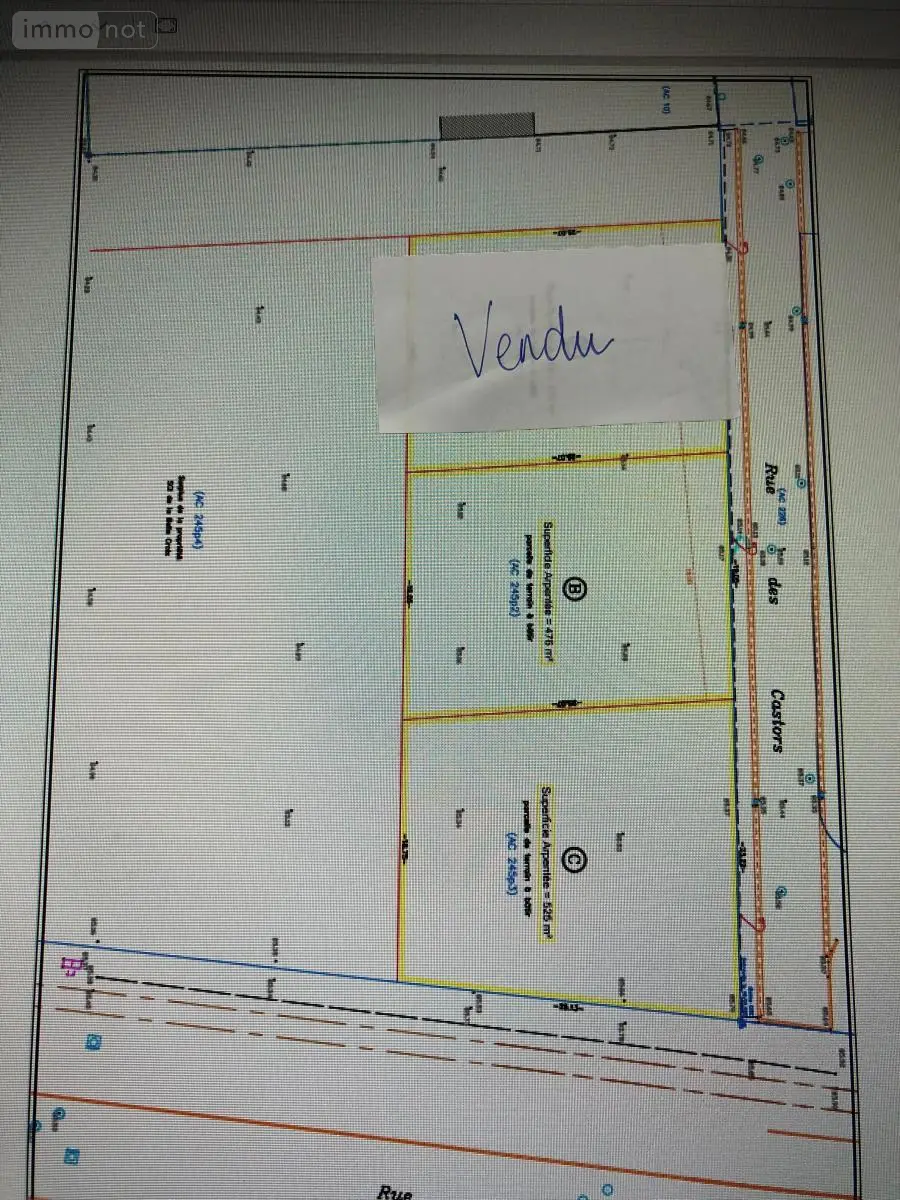 Terrain a batir a vendre Saint-Martin-sur-le-Pré 51520 Marne 51 65455 euros 51084-826 001