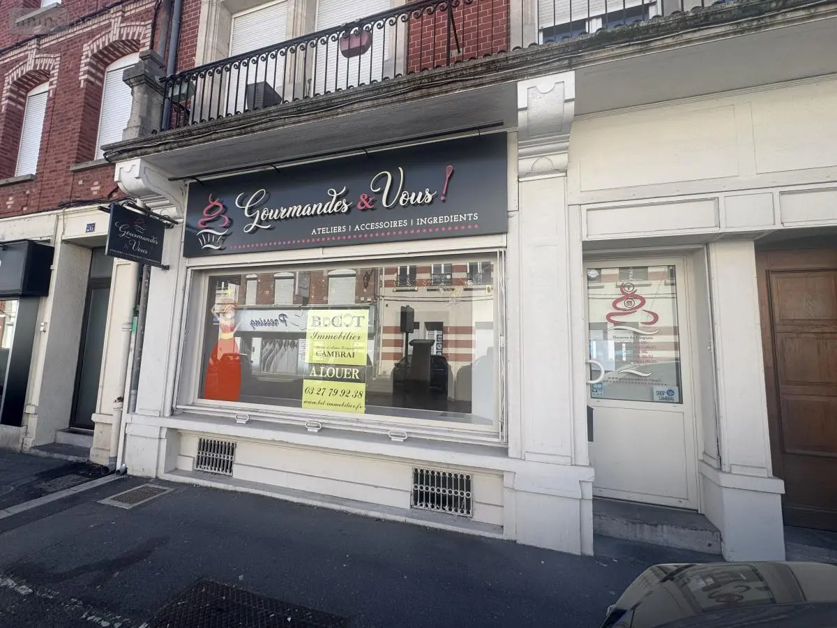 Location fonds et murs commerciaux Cambrai 59400 Nord 59 70 m2 1100 euros 59084-L1501 001