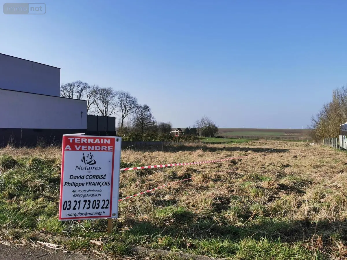Terrain a batir a vendre Marquion 62860 Pas-de-Calais 62 25000 euros 62017-3303 001