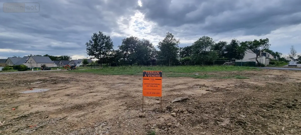 Terrain a batir a vendre Trélazé 49800 Maine-et-Loire 49 131000 euros 49013-2031 001