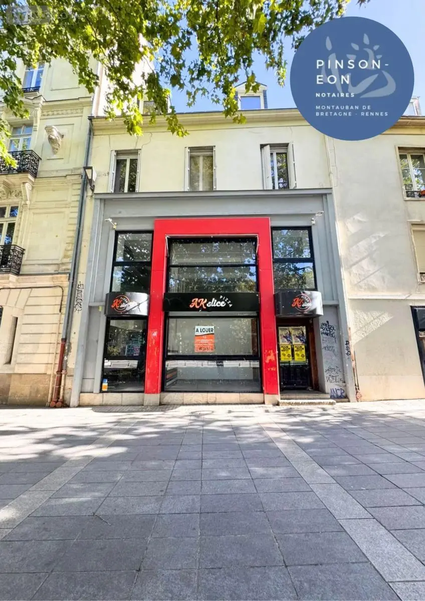 Location fonds et murs commerciaux Nantes 44000 Loire-Atlantique 44 115 m2 2830 euros 35056-L7 001