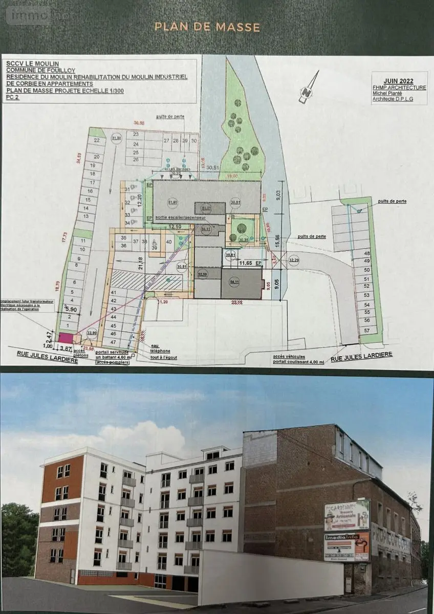 Immeuble de rapport a vendre Fouilloy 80800 Somme 80 53 m2 134736 euros 80121-2406 001