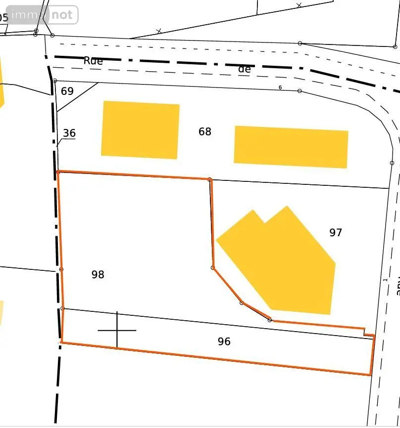 Terrain a batir a vendre Sablé-sur-Sarthe 72300 Sarthe 72 37450 euros 72068-2211 001