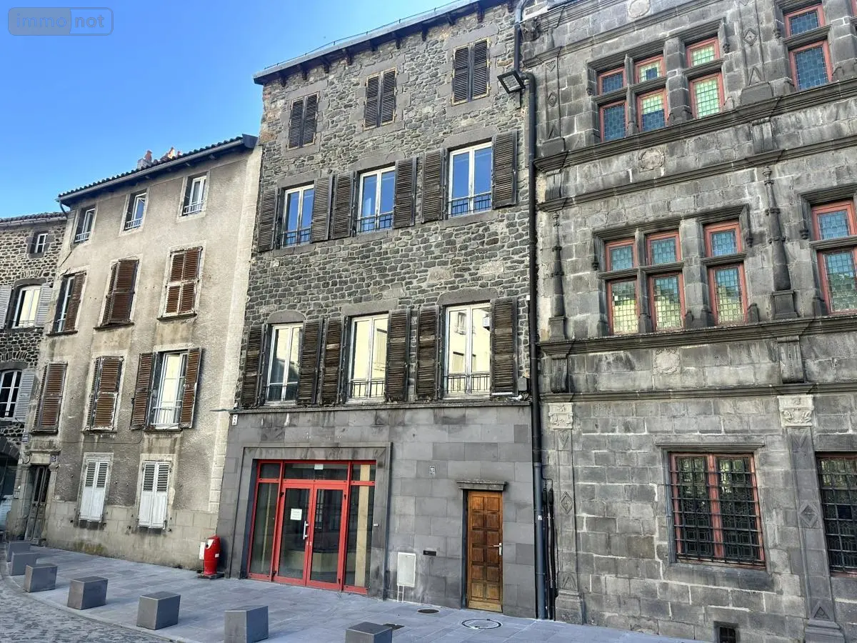 Immeuble de rapport a vendre Saint-Flour 15100 Cantal 15 443 m2 68900 euros 15046-84 001