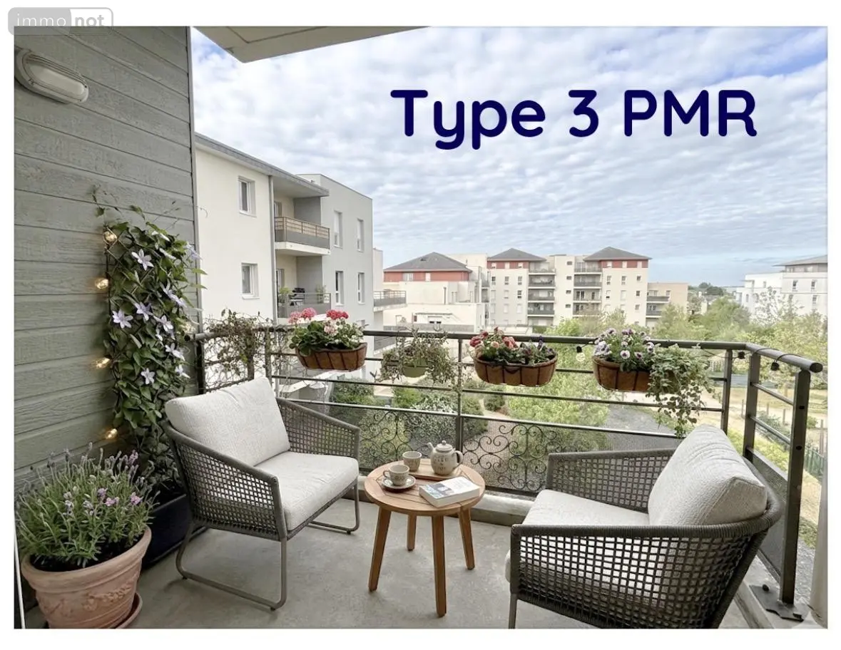 Appartement a vendre Avrillé 49240 Maine-et-Loire 49 70 m2 3 pièces 229660 euros 49014-1833 001