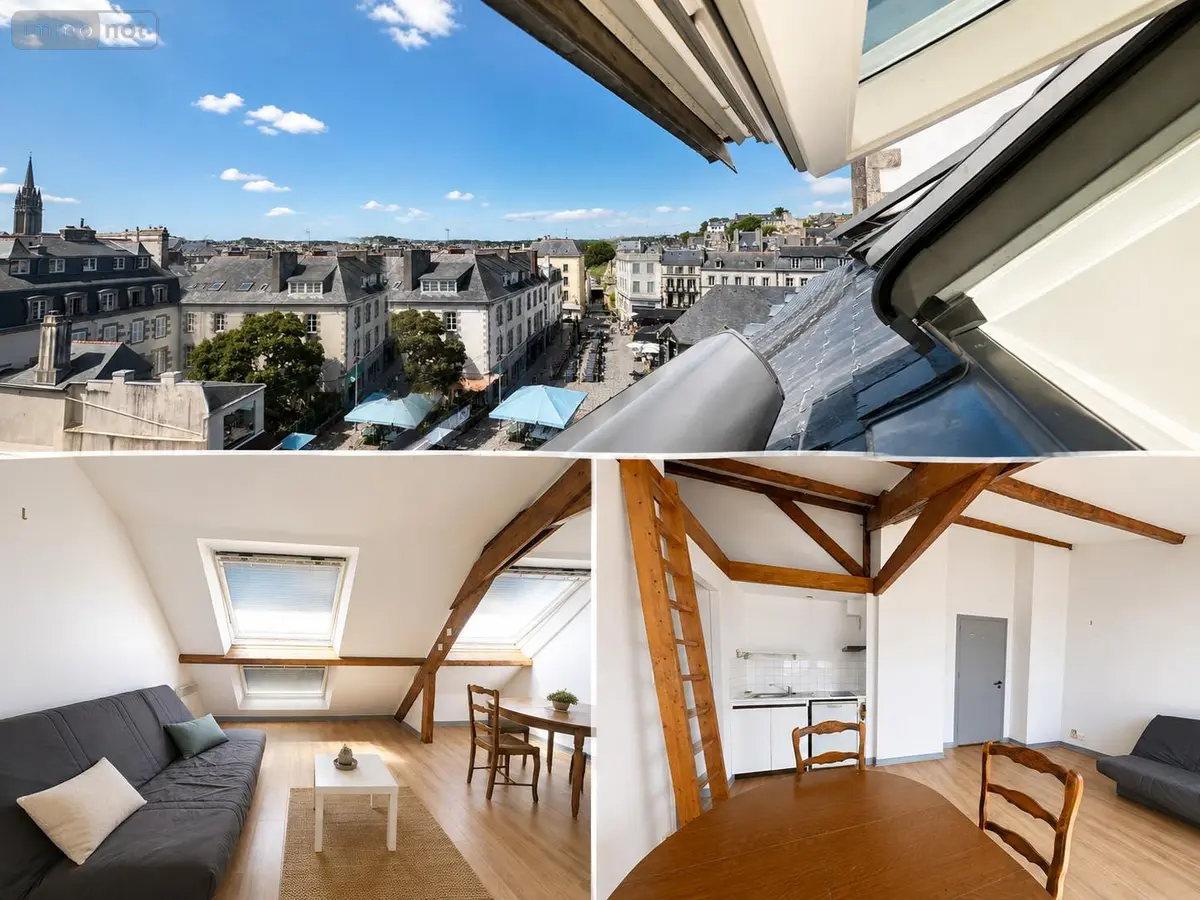 Location appartement Quimper 29000 Finistère 29 27 m2 2 pièces 535 euros NJ41 001