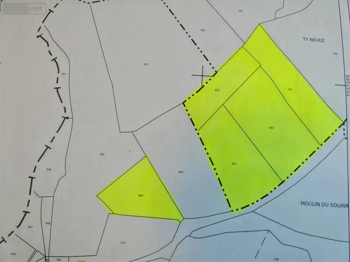 Terrains de loisirs bois etangs a vendre Brasparts 29190 Finistère 29 8000 euros 29129-1075 001