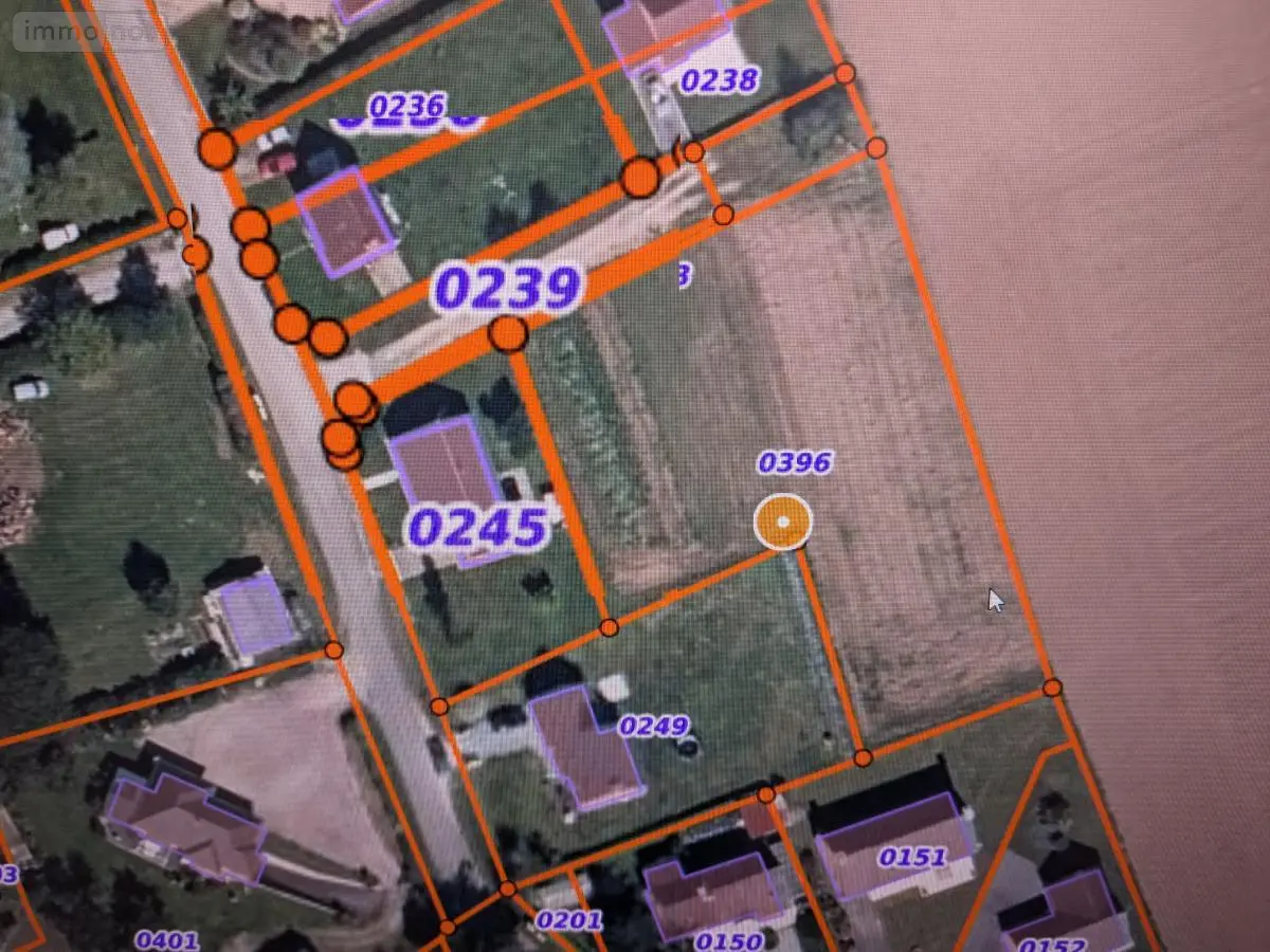 Terrain a batir a vendre Roudouallec 56110 Morbihan 56 23900 euros 56071-2521 001