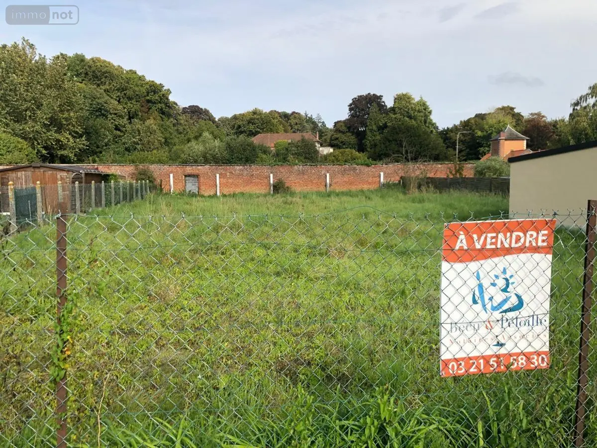 Terrain a batir a vendre Pas-en-Artois 62760 Pas-de-Calais 62 35000 euros 62001-1013 001