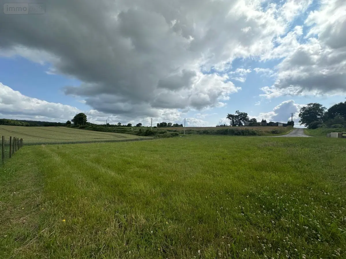Terrain a batir a vendre Priziac 56320 Morbihan 56 23600 euros 56081-2550 001