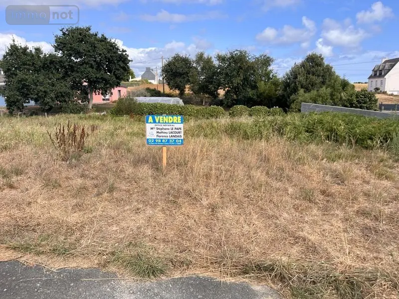 Terrain a batir a vendre Treffiagat 29730 Finistère 29 53300 euros 29022-1980 001