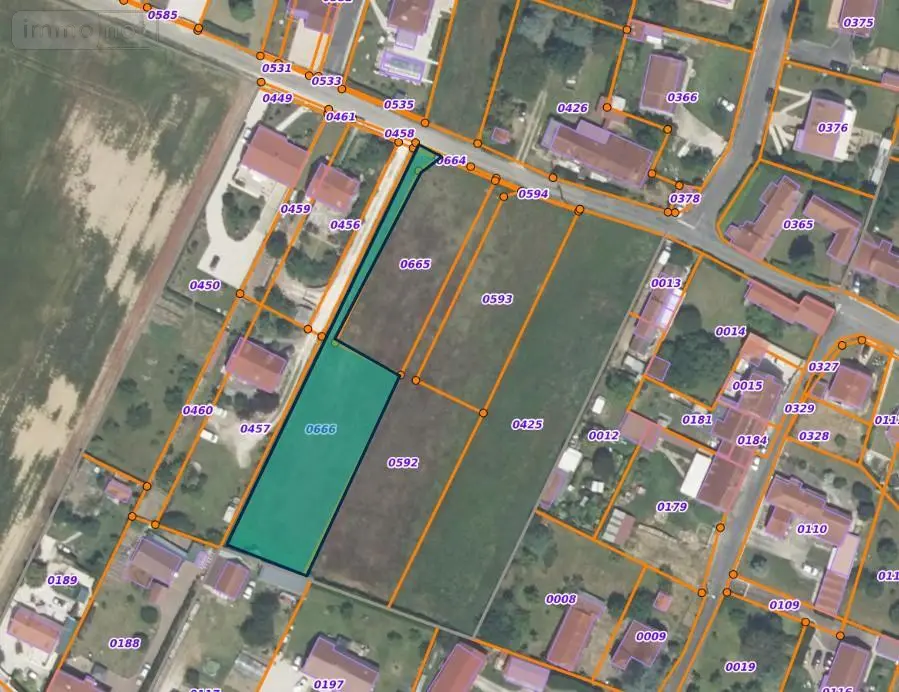 Terrain a batir a vendre Corquilleroy 45120 Loiret 45 38900 euros 45052-1526 001