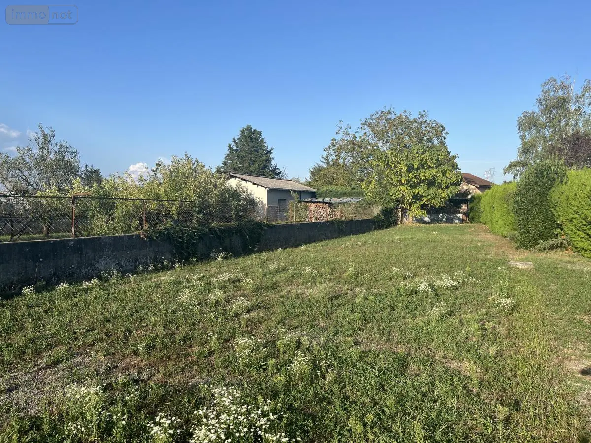 Terrain a batir a vendre Saint-Maurice-de-Gourdans 01800 Ain 01 160000 euros 01067-998 001