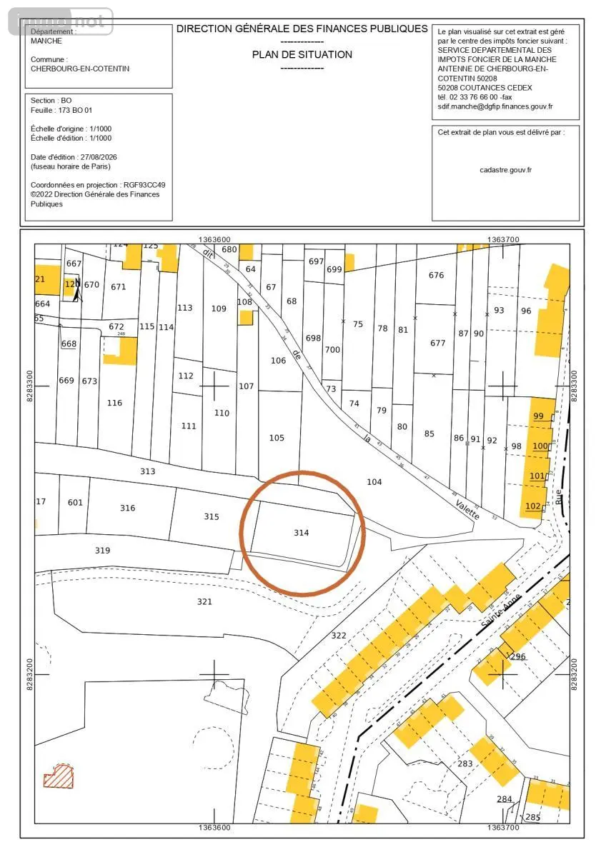 Terrains de loisirs bois etangs a vendre Équeurdreville-Hainneville 50120 Manche 50 7400 euros 50040-771 001