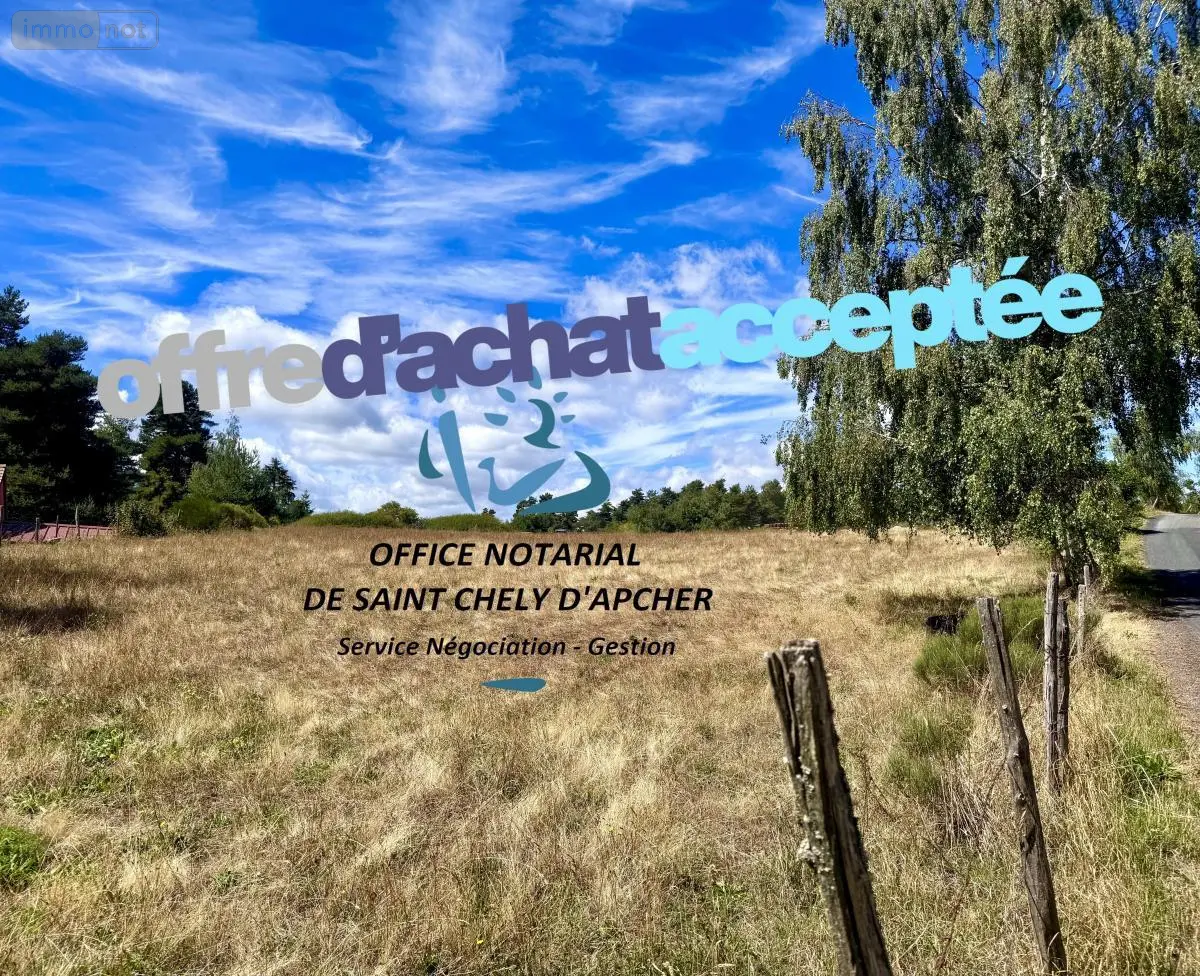 Terrain a batir a vendre Peyre en Aubrac 48130 Lozère 48 49000 euros 48032-251 001