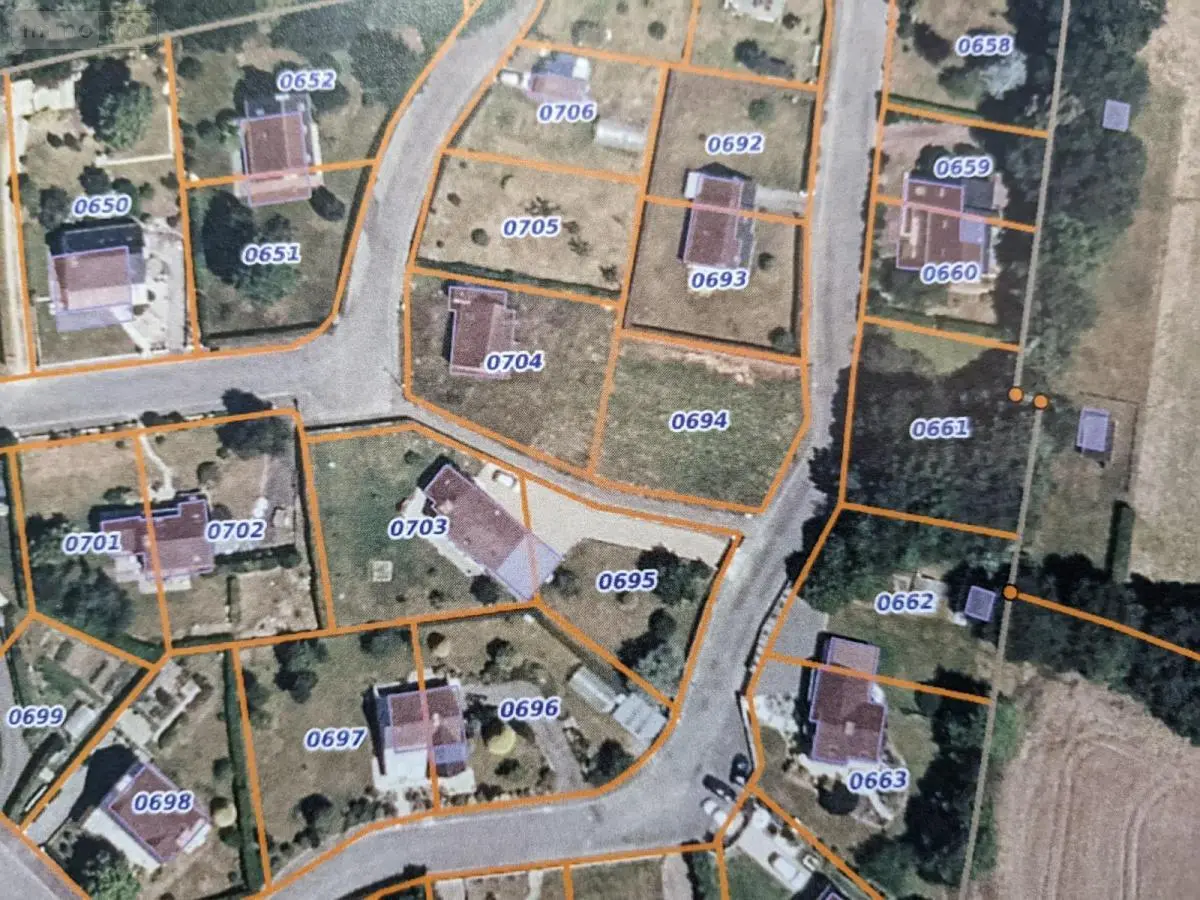 Terrain a batir a vendre Plouray 56770 Morbihan 56 21900 euros 56071-2491 001