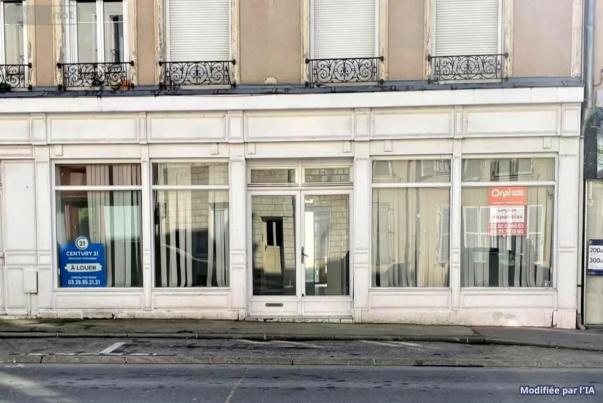 Fonds et murs commerciaux a vendre Châlons-en-Champagne 51000 Marne 51 150 m2 100700 euros 51084-1258 001