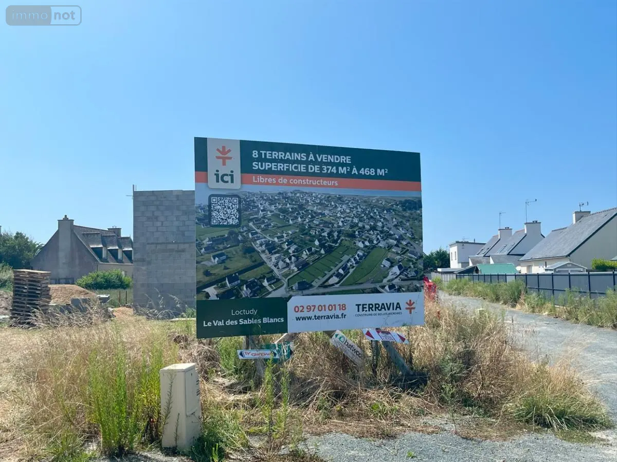 Terrain a batir a vendre Loctudy 29750 Finistère 29 88470 euros 29022-1846 001
