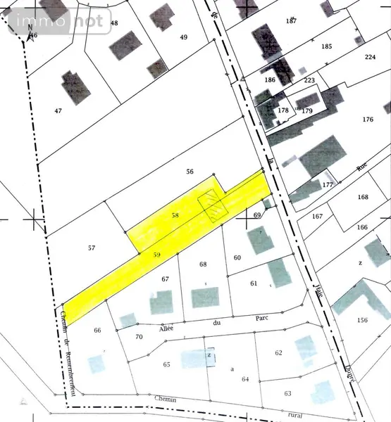 Terrain a batir a vendre Épehy 80740 Somme 80 18020 euros 80105-170 001