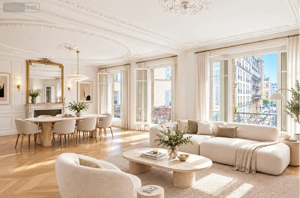 Appartement a vendre Paris 16e Arrondissement 75016 Paris 75 160 m2 5 pièces 1678900 euros 75022-911 001