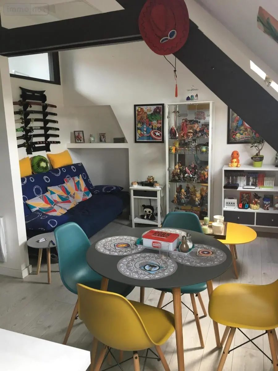 Location appartement Boulogne-sur-Mer 62200 Pas-de-Calais 62 23 m2 2 pièces 470 euros 62055-L164 001