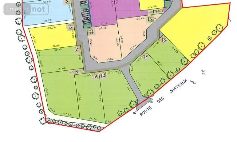 Terrain a batir a vendre Combrit 29120 Finistère 29 85430 euros 29022-1931 001