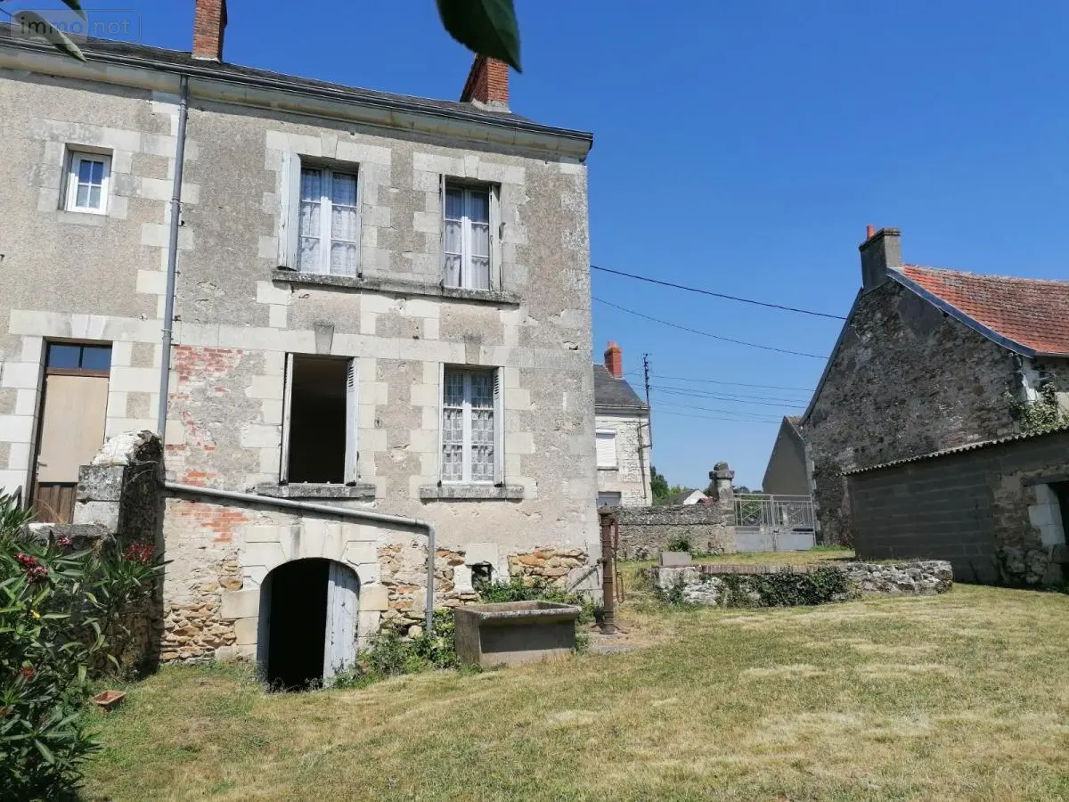 Maison a vendre Descartes 37160 Indre-et-Loire 37 109 m2 5 pièces 57750 euros 37082-253 001