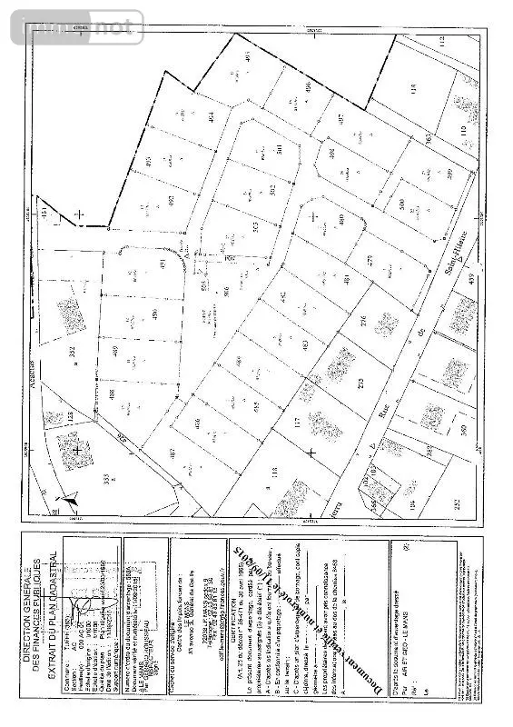 Terrain a batir a vendre Tuffé Val de la Chéronne 72160 Sarthe 72 40 euros 87097 001