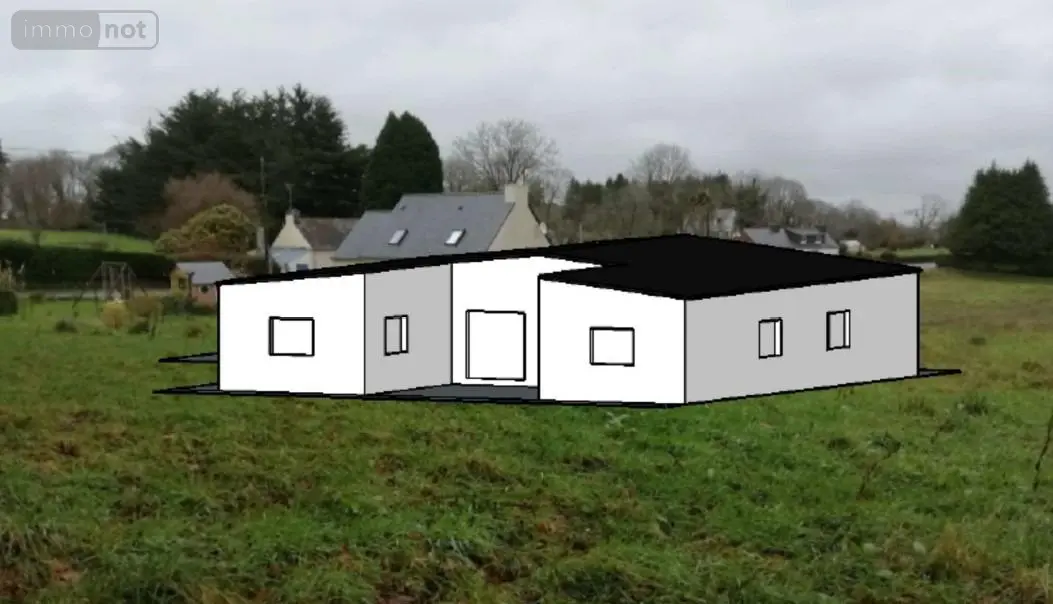 Terrain a batir a vendre Lanvénégen 56320 Morbihan 56 40280 euros MA01221 001